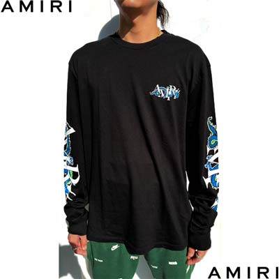 楽天市場】アミリ AMIRI メンズ トップス ロンT Tシャツ ロングTシャツ