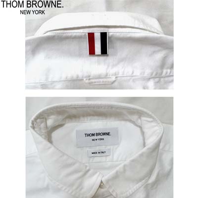 楽天市場】トムブラウン THOM BROWNE シャツ メンズ 長袖 フロント裾