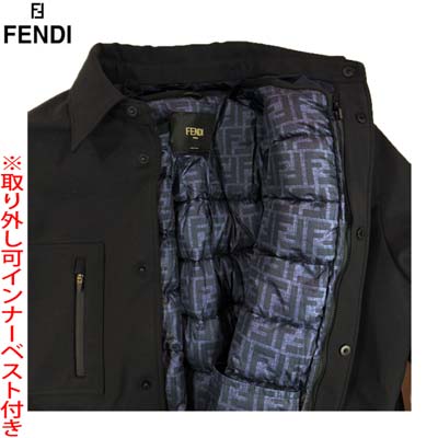 楽天市場】FENDI フェンディ ジャケット メンズ ブルゾン アウター