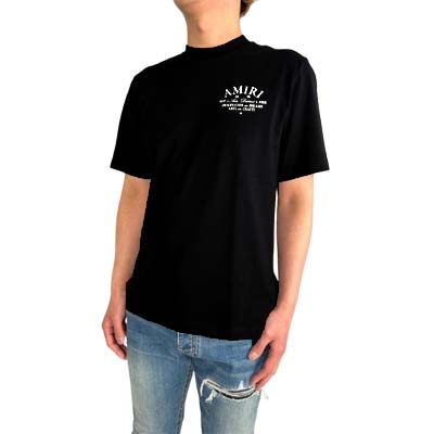 楽天市場】AMIRI アミリ 半袖Tシャツ メンズ カットソー ブランドロゴ