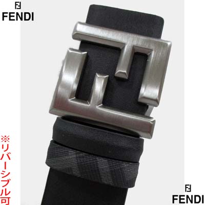 楽天市場】FENDI フェンディ ベルト メンズ リバーシブル レザー FF