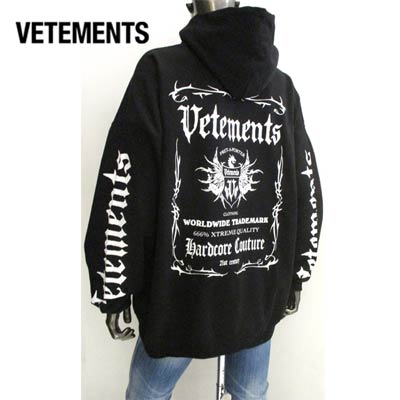 楽天市場】ヴェトモン VETEMENTS メンズ トップス パーカー フーディー