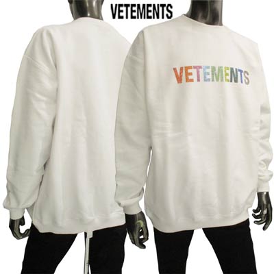 楽天市場】ヴェトモン VETEMENTS メンズ スウェット トレーナー
