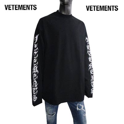 楽天市場】ヴェトモン VETEMENTS メンズ トップス Tシャツ ロンT 長袖