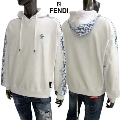 楽天市場】フェンディ FENDI メンズ パーカー フーディ スウェット