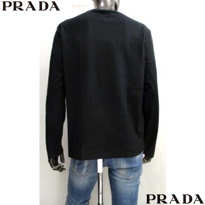 楽天市場】【】プラダ PRADA メンズ トップス ロンT ロングTシャツ