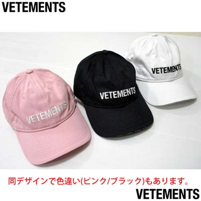 楽天市場】ヴェトモン VETEMENTS メンズ 帽子 キャップ ユニセックス可
