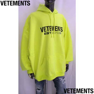 楽天市場】ヴェトモン VETEMENTS メンズ トップス パーカー フーディ