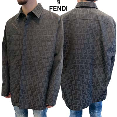 楽天市場】フェンディ FENDI メンズ トップス シャツ 長袖 全体FF