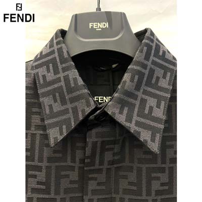 楽天市場】フェンディ FENDI メンズ トップス シャツ 長袖 全体FF