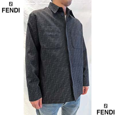 楽天市場】フェンディ FENDI メンズ トップス シャツ 長袖 全体FF