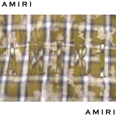 楽天市場】アミリ AMIRI メンズ カジュアルシャツ 長袖 チェック柄