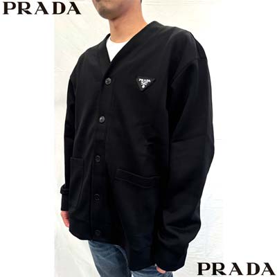 楽天市場】プラダ PRADA メンズ トップス カーディガン フロント