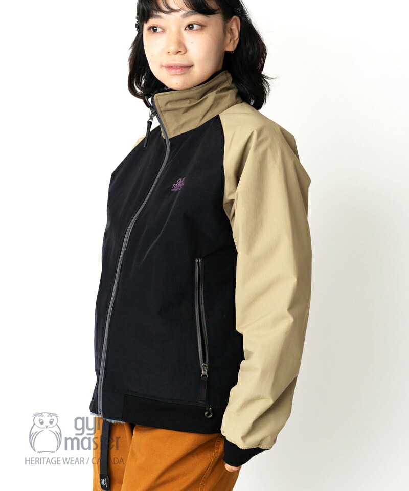 楽天市場】gym master 公式 リバーシブルタスロンxボアスタンドJKT