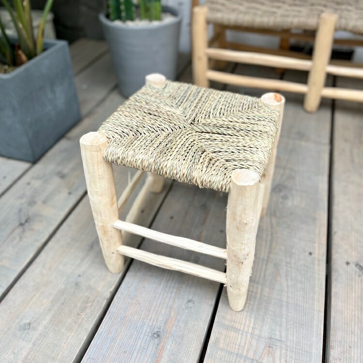 楽天市場】「木製スツール 2サイズ」モロッコ 椅子 ミニチェア 玄関