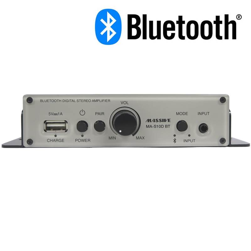 楽天市場】MASSIVE マッシブ MA-S10D BT ◇ Bluetooth受信機搭載 10W+