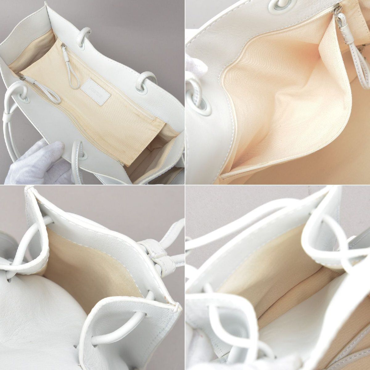 楽天市場】極美品 LOEWE ロエベ アナグラム ショッパー トートバッグ