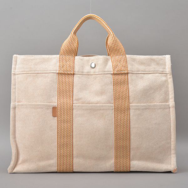 楽天市場】HERMES エルメス ニューフールトゥMM トートバッグ
