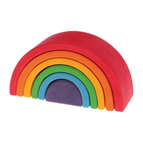 楽天市場】積み木 虹色トンネル 大 アーチレインボー グリム/GRIMMS