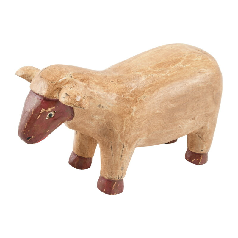 楽天市場】ウッドカービング シープ 【クリスマス】【 ひつじ 羊 Sheep