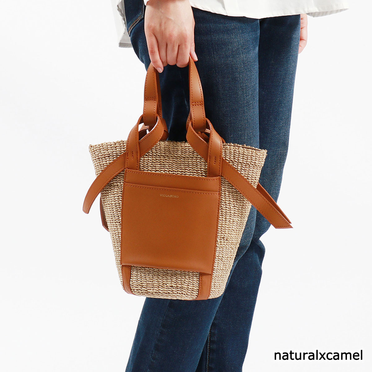 楽天市場】【最大53倍 3/5限定】【正規品】 ヴィオラドーロ かごバッグ