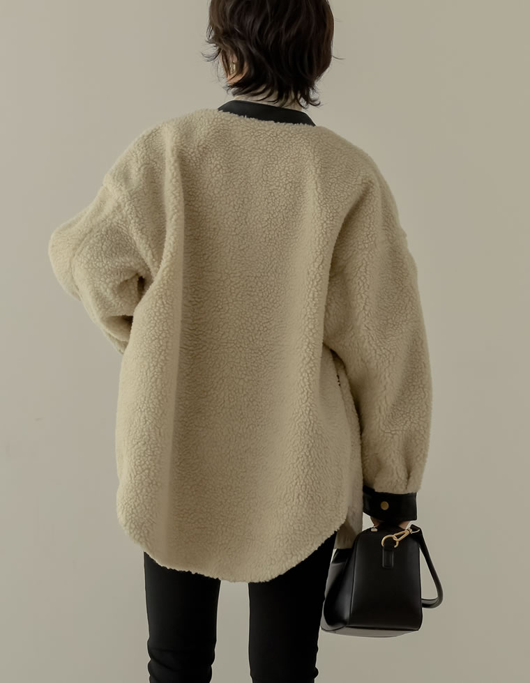 楽天市場】【全品MAX1,500円OFFクーポン】M/Lサイズ リバーシブルボア