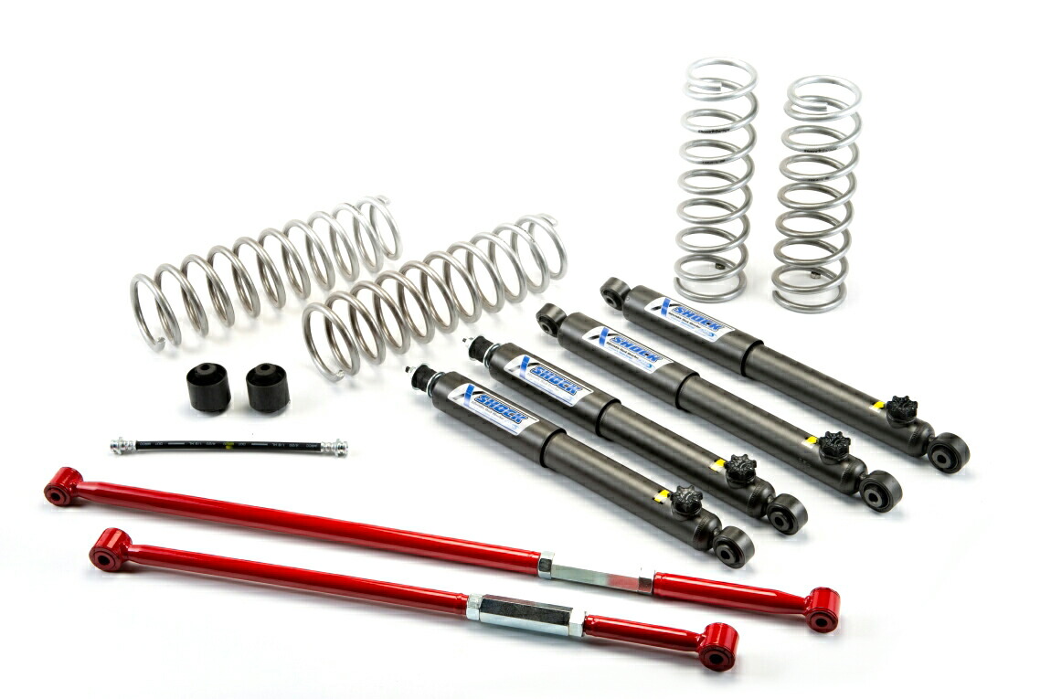 楽天市場】ショウワガレージ 1インチアップキット X-SHOCK ラテセット