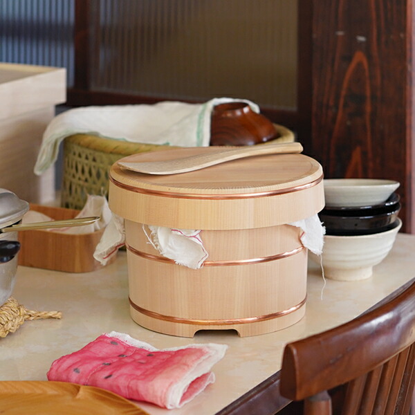 楽天市場】東屋 お櫃 五合 日本製 おひつ 木曽さわら 国産 山一