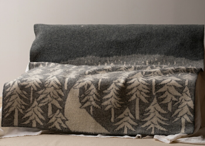 楽天市場】KLIPPAN クリッパン ウール シングルブランケット HOUSE IN