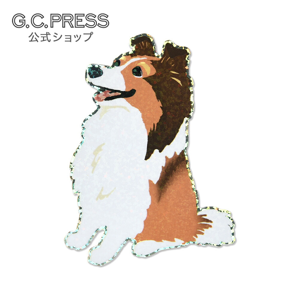 楽天市場】耐水耐光仕様ステッカー1枚入 | シェットランドシープドッグ