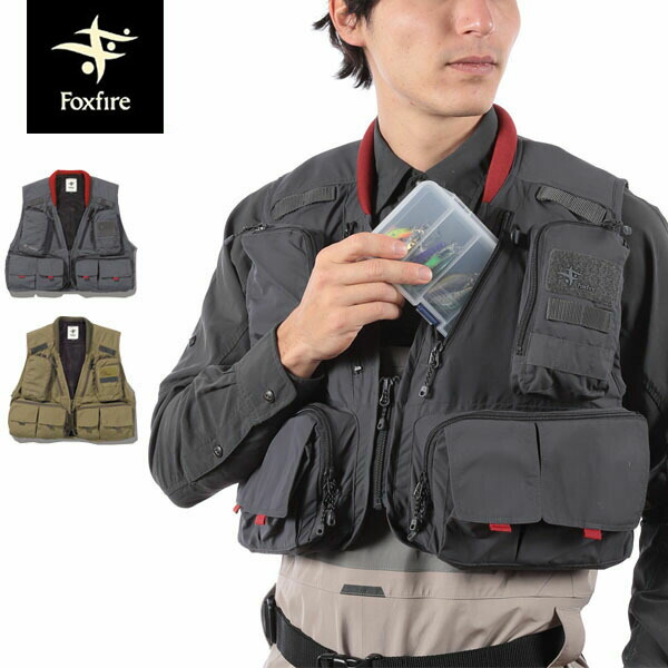 楽天市場】フォックスファイヤー Foxfire フィッシングベスト パス