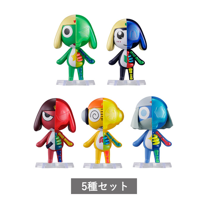 楽天市場】【予約商品】 すきゃらとん ケロロ軍曹 全5種 セット