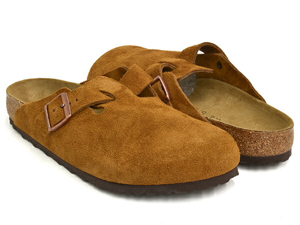 楽天市場】ビルケンシュトック ボストン ミンクスエードの通販