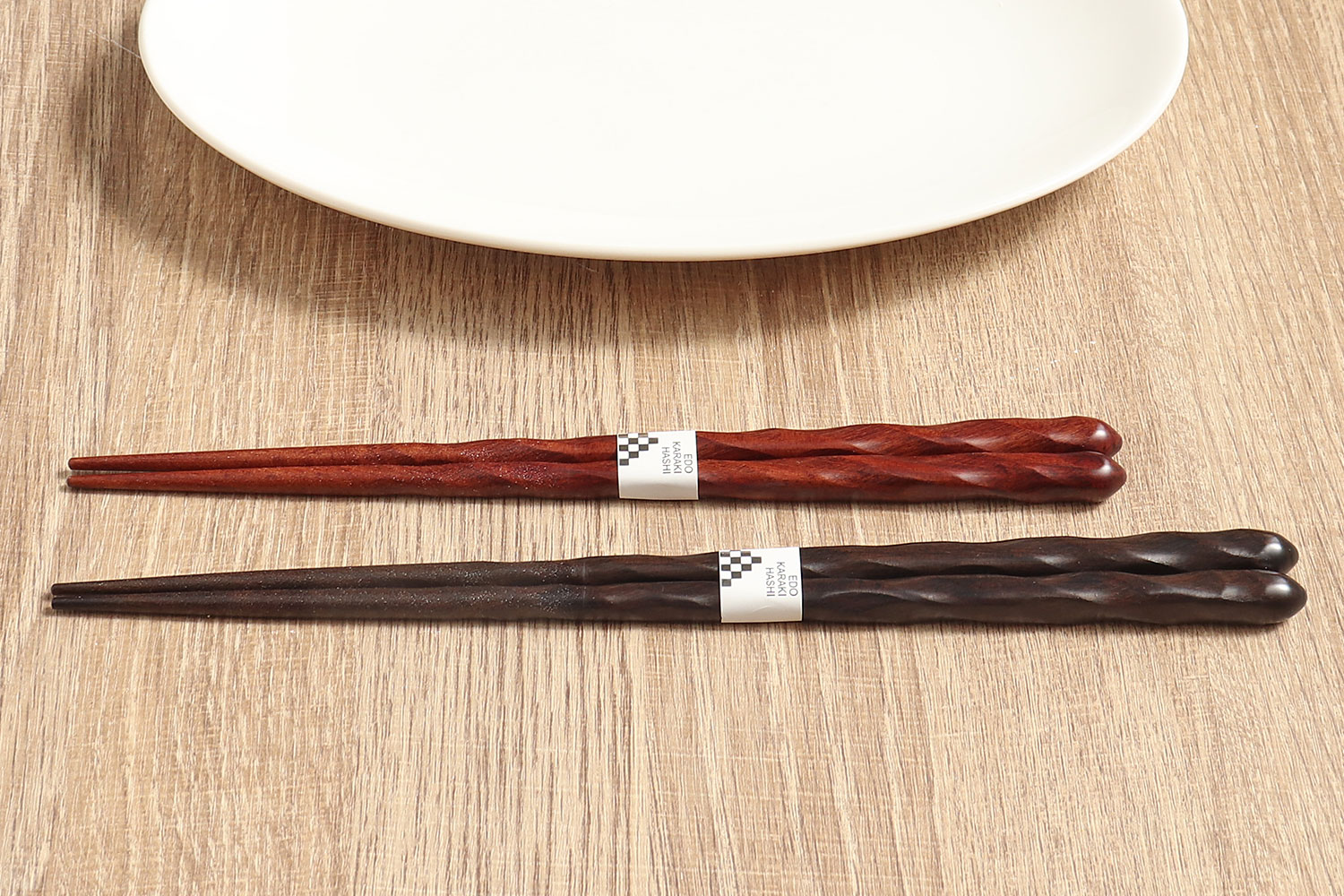 楽天市場】食洗機対応 箸 夫婦箸 食洗けずり黒檀 紫檀 紙箱入り 2膳 黒