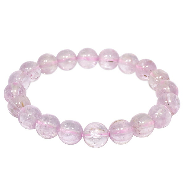 楽天市場】クンツァイト ブレスレット 9.5mm 18cm メンズMサイズ