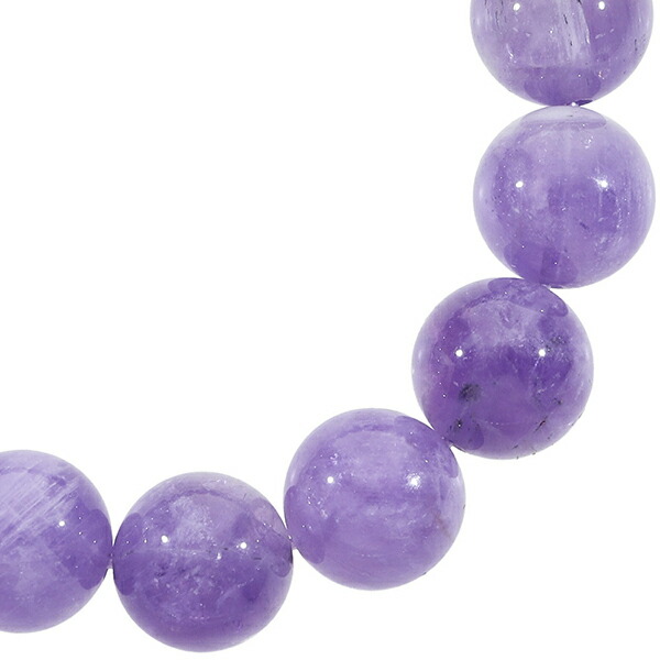 楽天市場】ラベンダーアメジスト ブレスレット 14mm 17〜19.5cm M〜LL