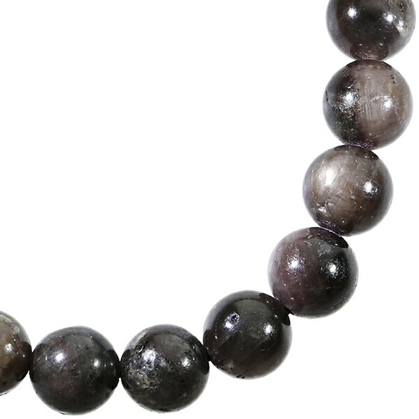 楽天市場】ブラック スター サファイア ブレスレット 8.5mm 17.5cm