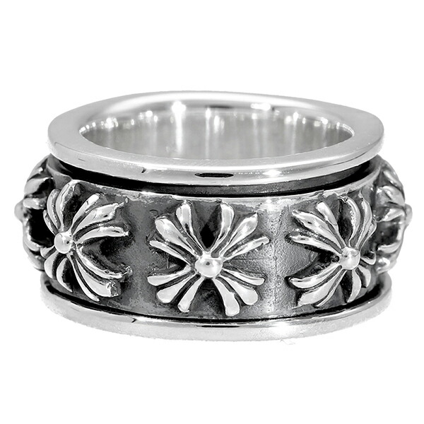 楽天市場】フレアクロス ダブル リング 19号 指輪 シルバー リリー