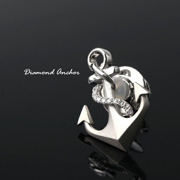 楽天市場】アンカー スイートテンダイヤモンド シルバー ピンブローチ