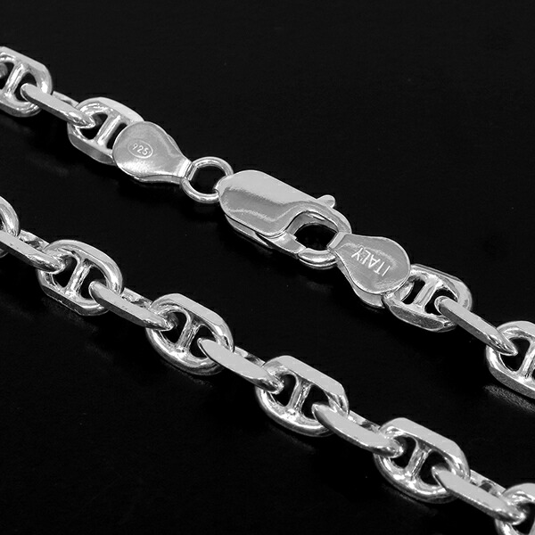 楽天市場】シルバーチェーン ネックレス チェーン アンカーチェーン 幅