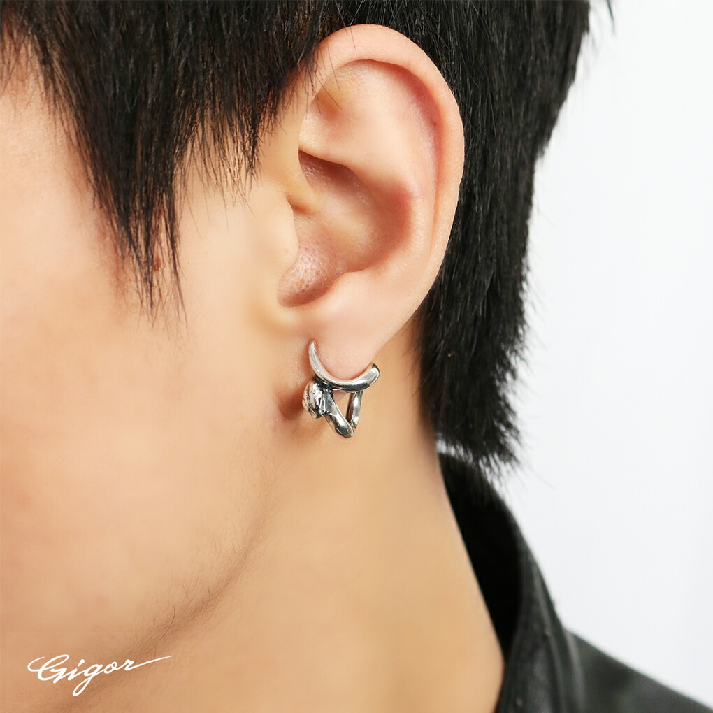 ビンゴブラザーズ シルバー片耳用ピアス ビンゴブラザーズ シルバー