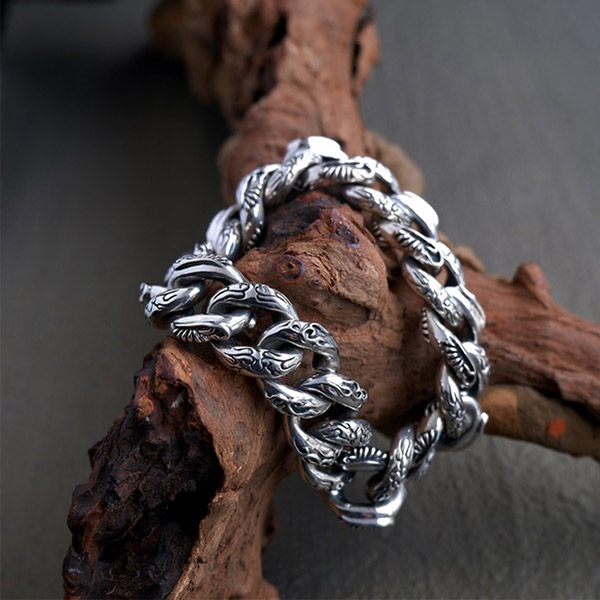 楽天市場】Give Me a Wing インフィニティ ブレスレット 喜平 中太 19