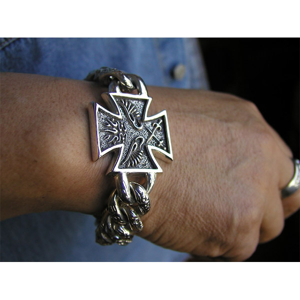 楽天市場】Give Me a Wing インフィニティ ブレスレット 喜平 アイアン