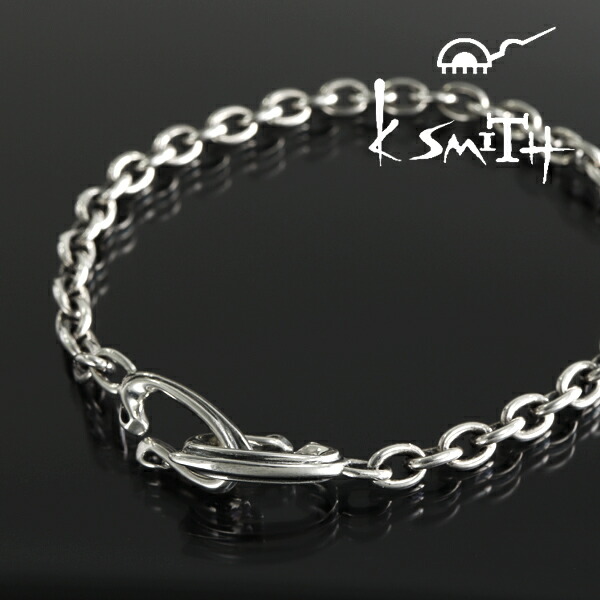 楽天市場】K-SMITH ボンズ ブレスレット 20cm シルバーアクセサリー