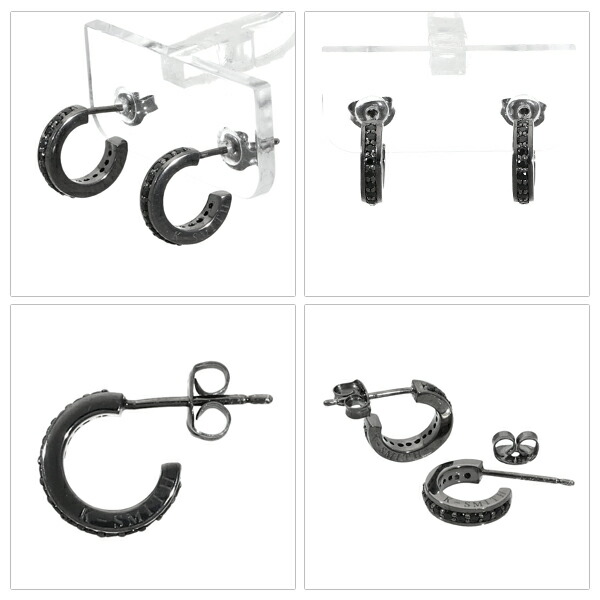 楽天市場】K-SMITH ブラック ジルコニア エタニティ ハーフ フープ