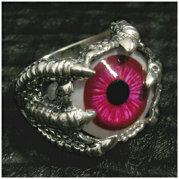 楽天市場】Catalonia 義眼リング 全5色 ドラゴンクロー 目玉 アイズ