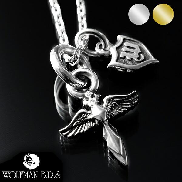 楽天市場】ウルフマン エンジェリックチャームペンダント ネックレス