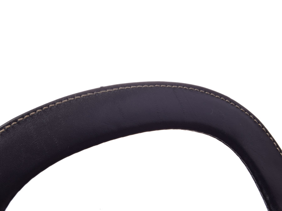 楽天市場】中古 プラダ ミニボストンバッグ レザー 黒 ストラップ付