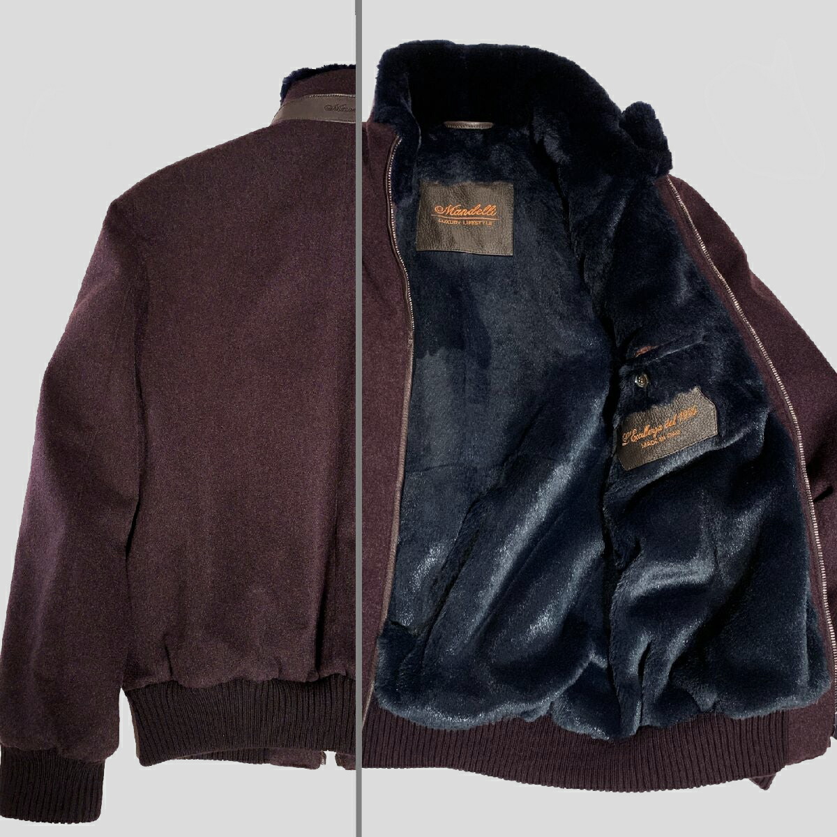 楽天市場】ENRICO MANDELLI（エンリコ マンデッリ）カシミヤブルゾン