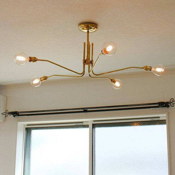 楽天市場】ACME Furniture アクメファニチャー SOLID BRASS LAMP MID